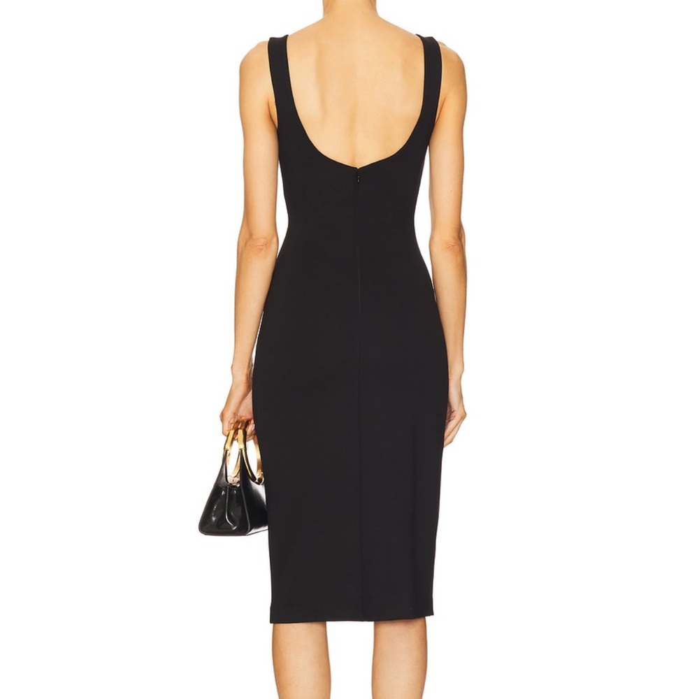 Thom Midi Dress in Black - Picture 7 of 7
